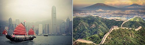 Hong Kong and Beijing, China