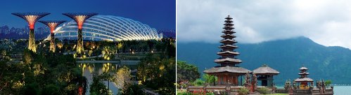 Singapore and Bali