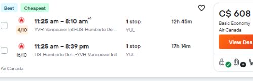 all inclusive tours from vancouver